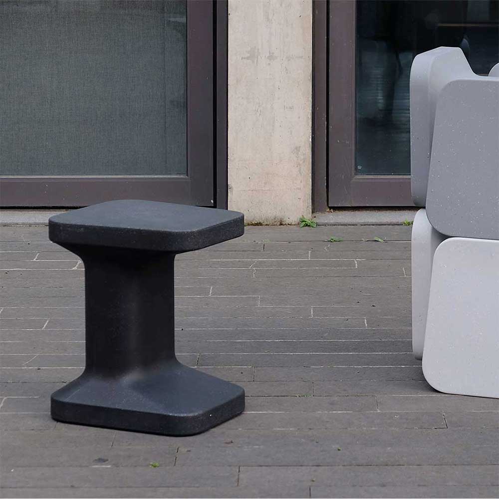 GYRO | MAP Stool (black) 消波塊坐凳 黑色