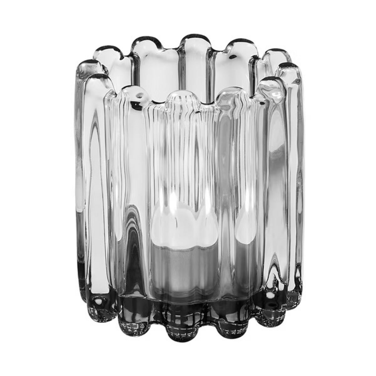 Philippi | June圓柱玻璃燭台 灰