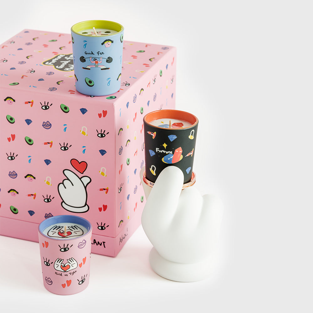 wekuku | Aha! 02 Gift Box 任你拿捏系列禮盒裝 香薰蠟燭