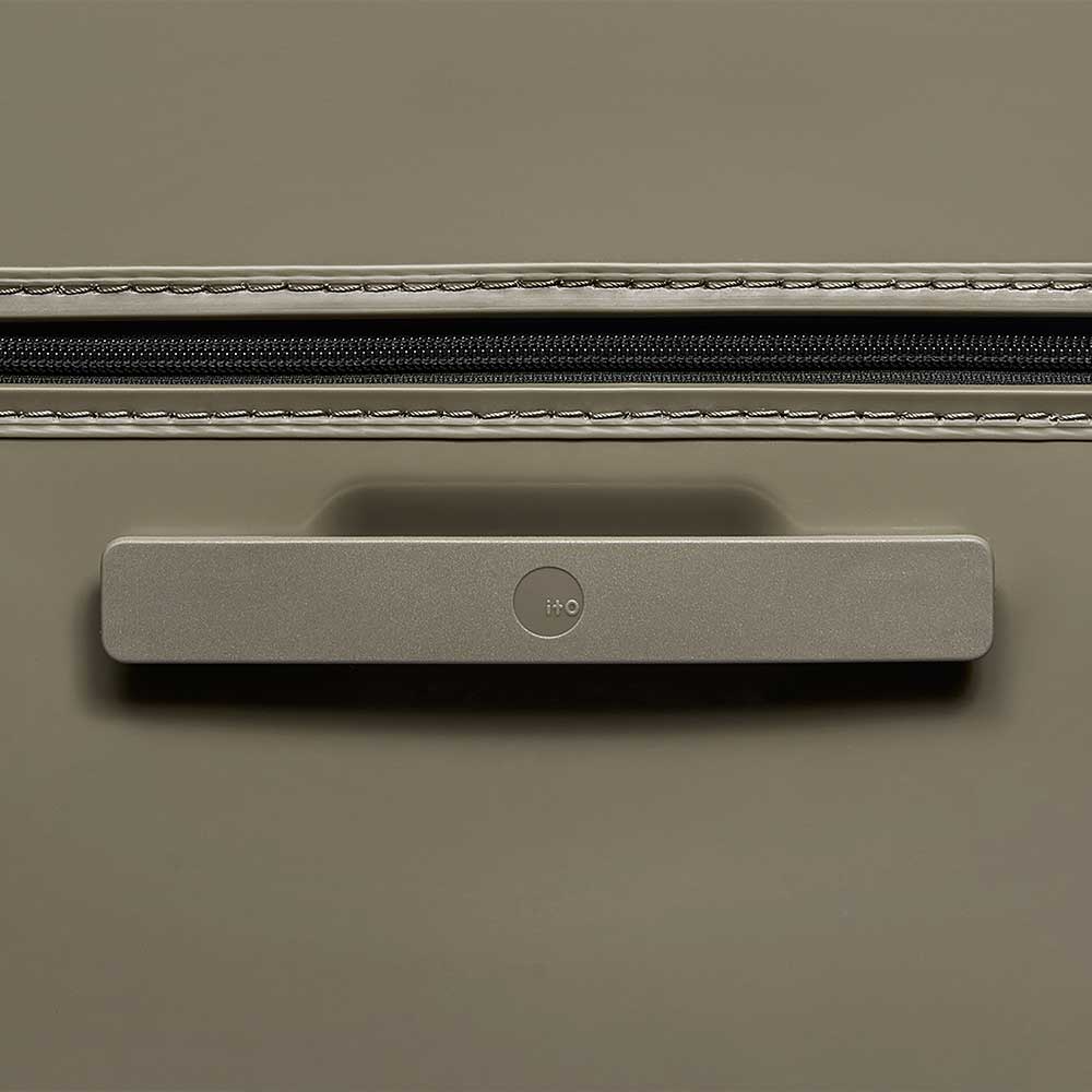ITO | PISTACHIO STRIPED 2 TRUNK PLAIN GREY 開心果胖胖箱行李箱 平原灰