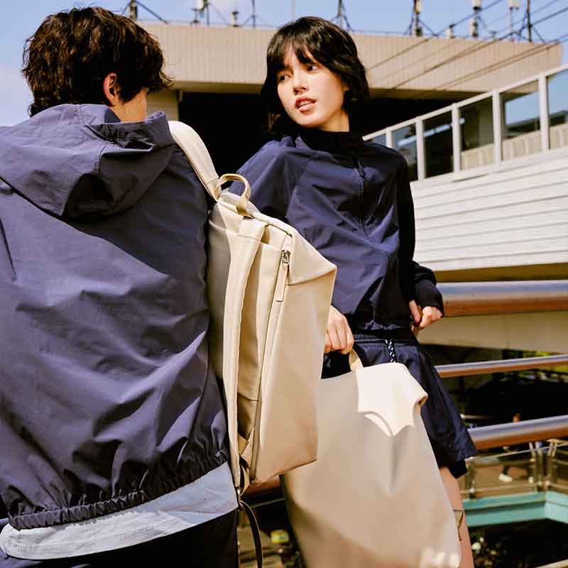 ITO | TRUFFLE BACKPACK2 CHALK WHITE 後背包 岩白