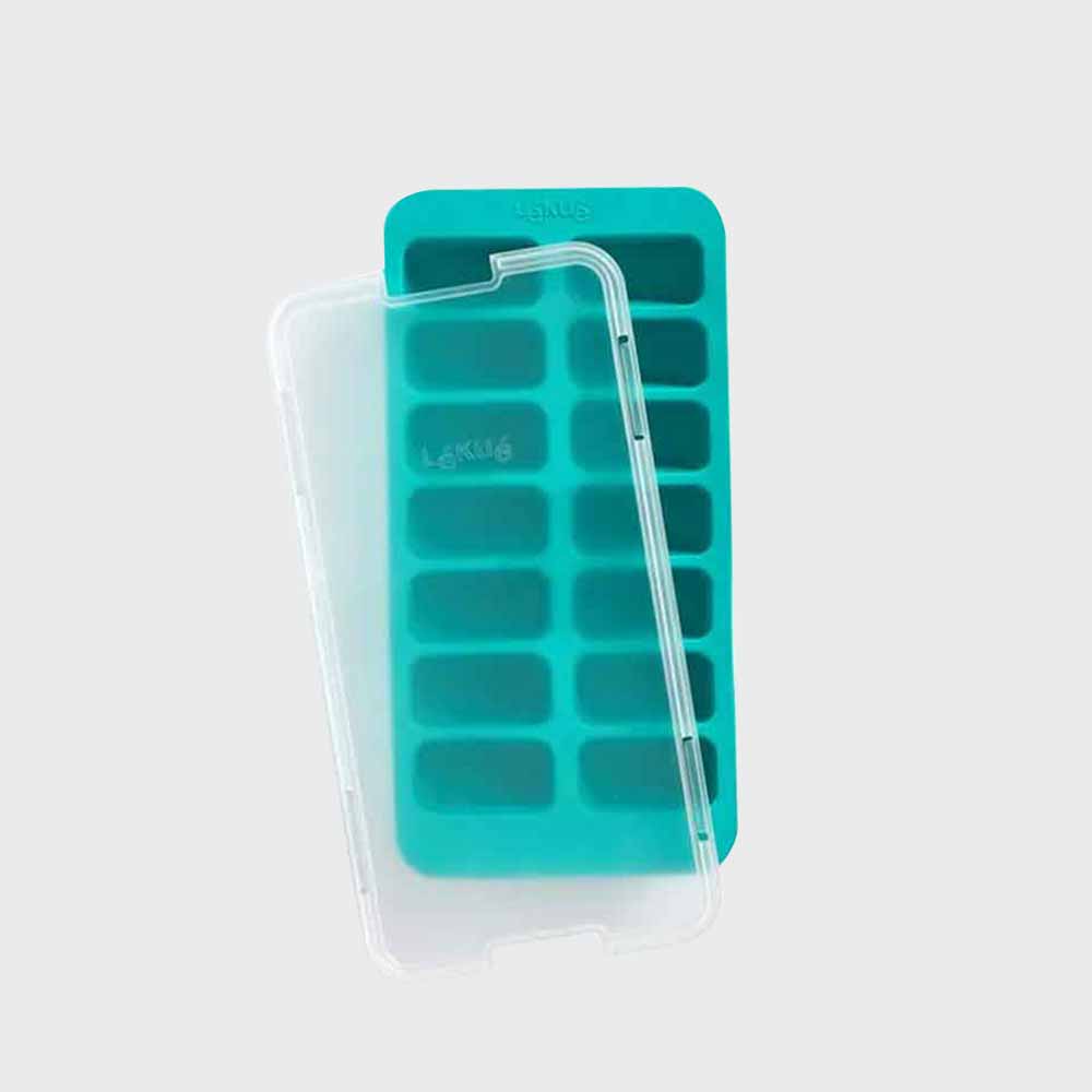 LEKUE | 14格附蓋金磚製冰盒