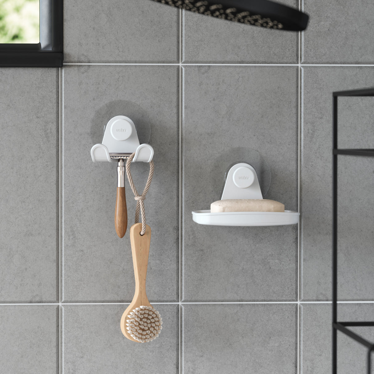 umbra | FLEX ADHESIVE SOAP DISH 菲樂皂碟盒