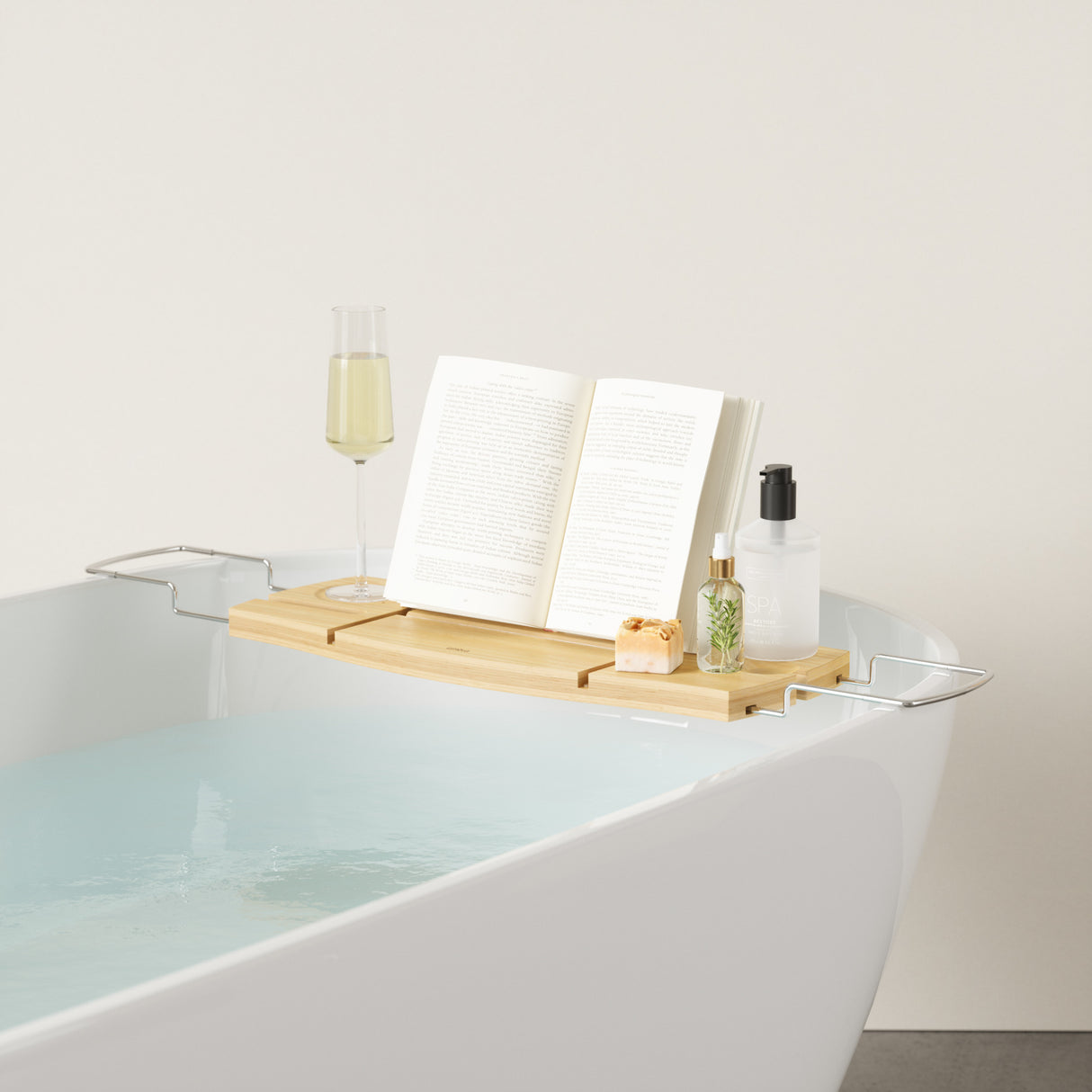 umbra | AQUALA BATHTUB CADDY & TRAY 浴缸托盤