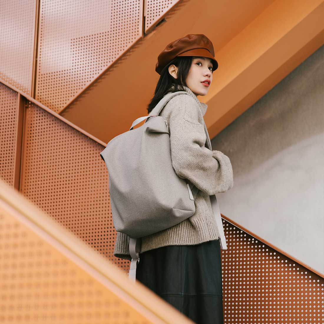 ITO | TRUFFLE BACKPACK 後背包 松褐