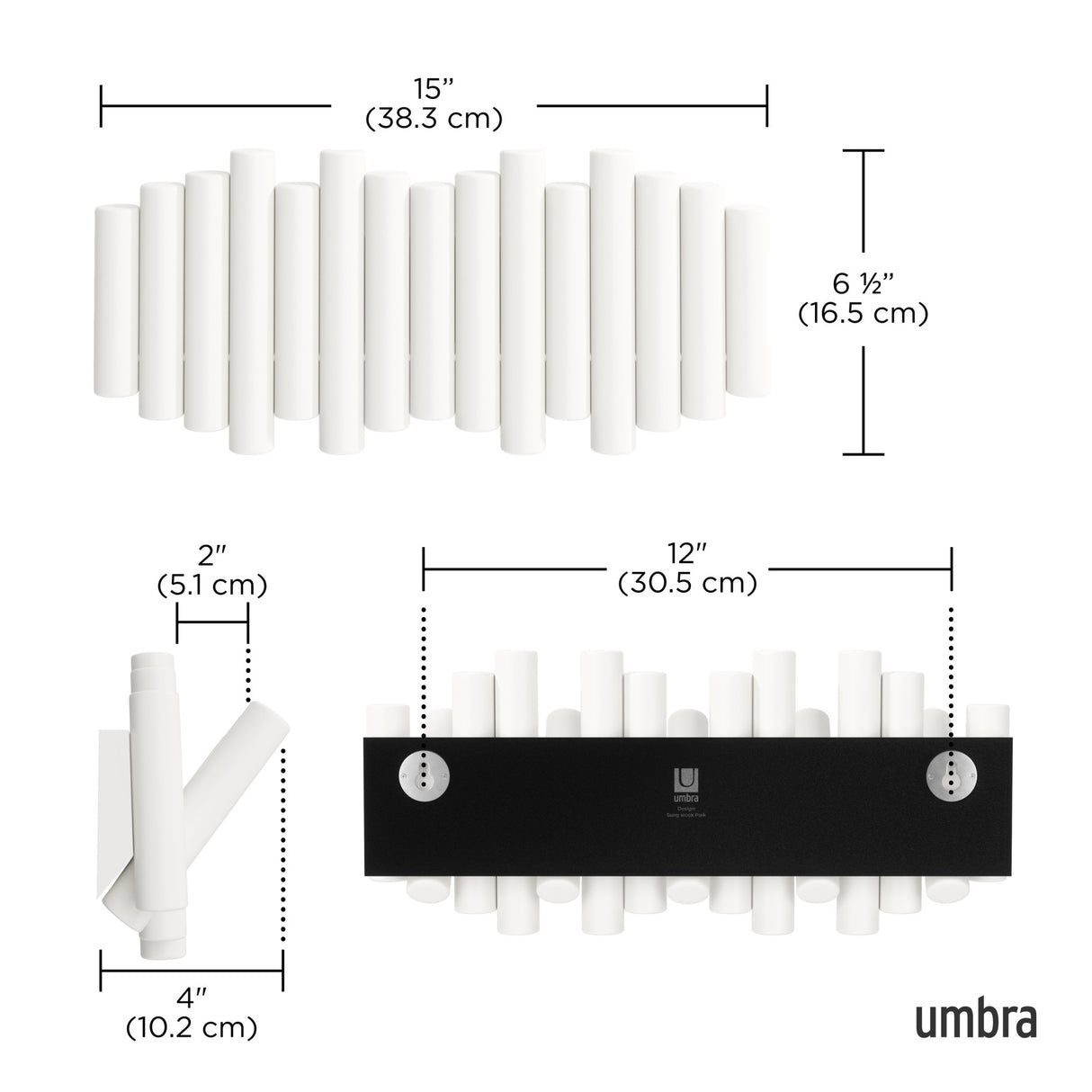 umbra | PICKET RAIL HOOK 收納掛鉤