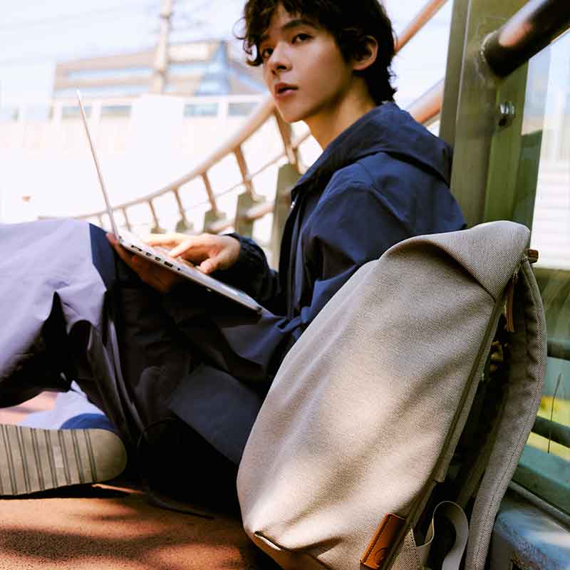 ITO | TRUFFLE BACKPACK2 PINE BROWN 後背包 松褐