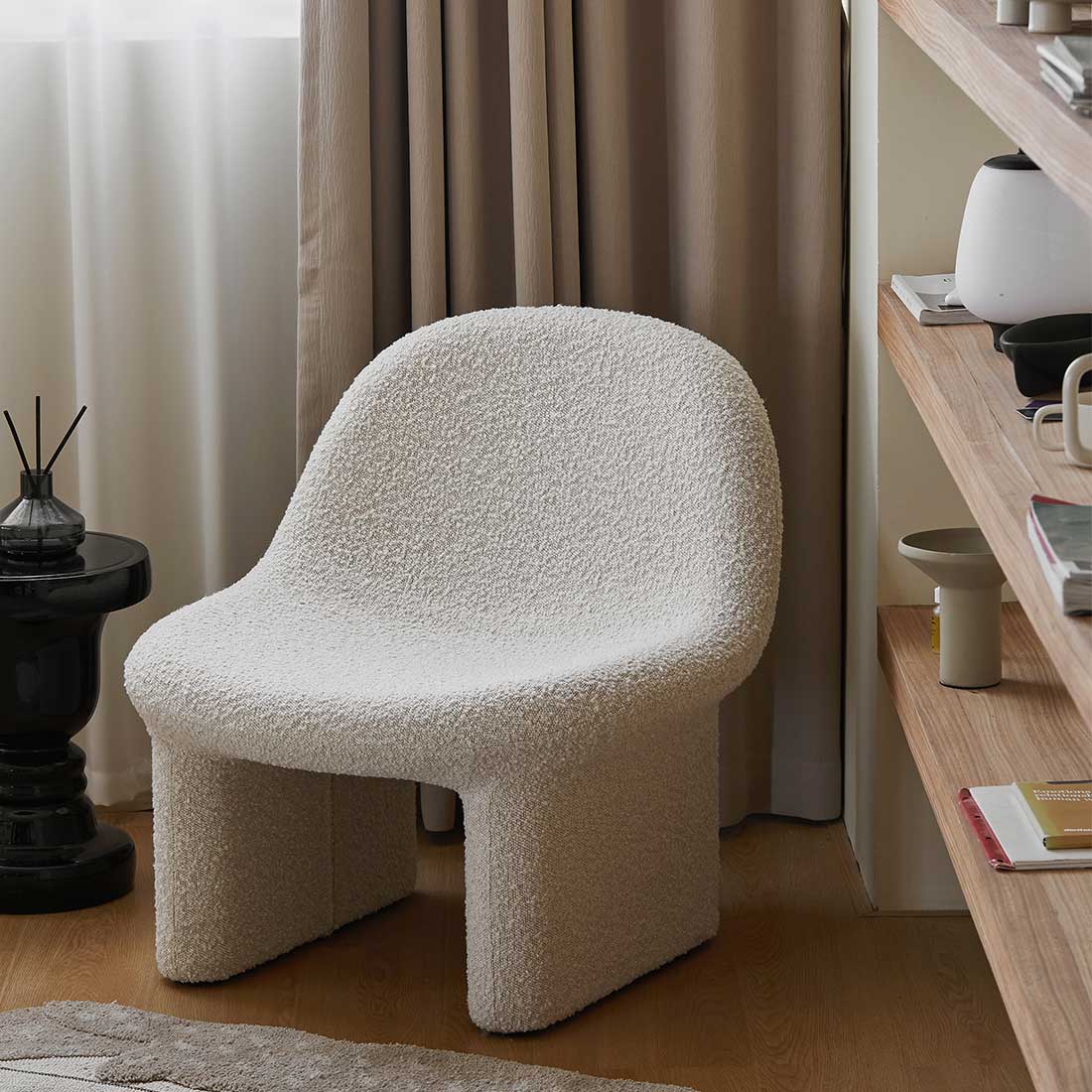 grado | Plump Lounge Chair 糯白椅