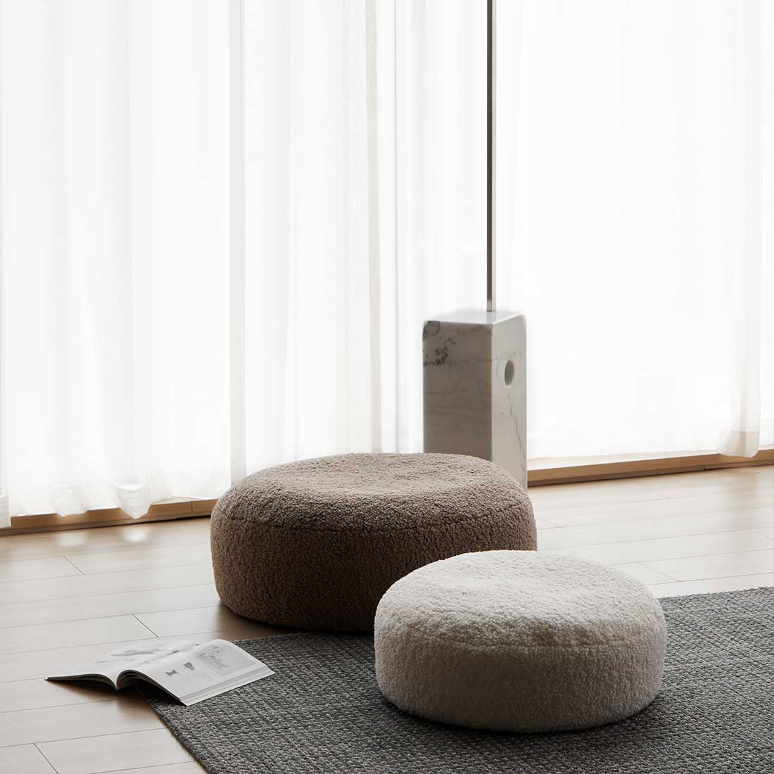 grado | Lamb Pouf 羊羔懶人沙發