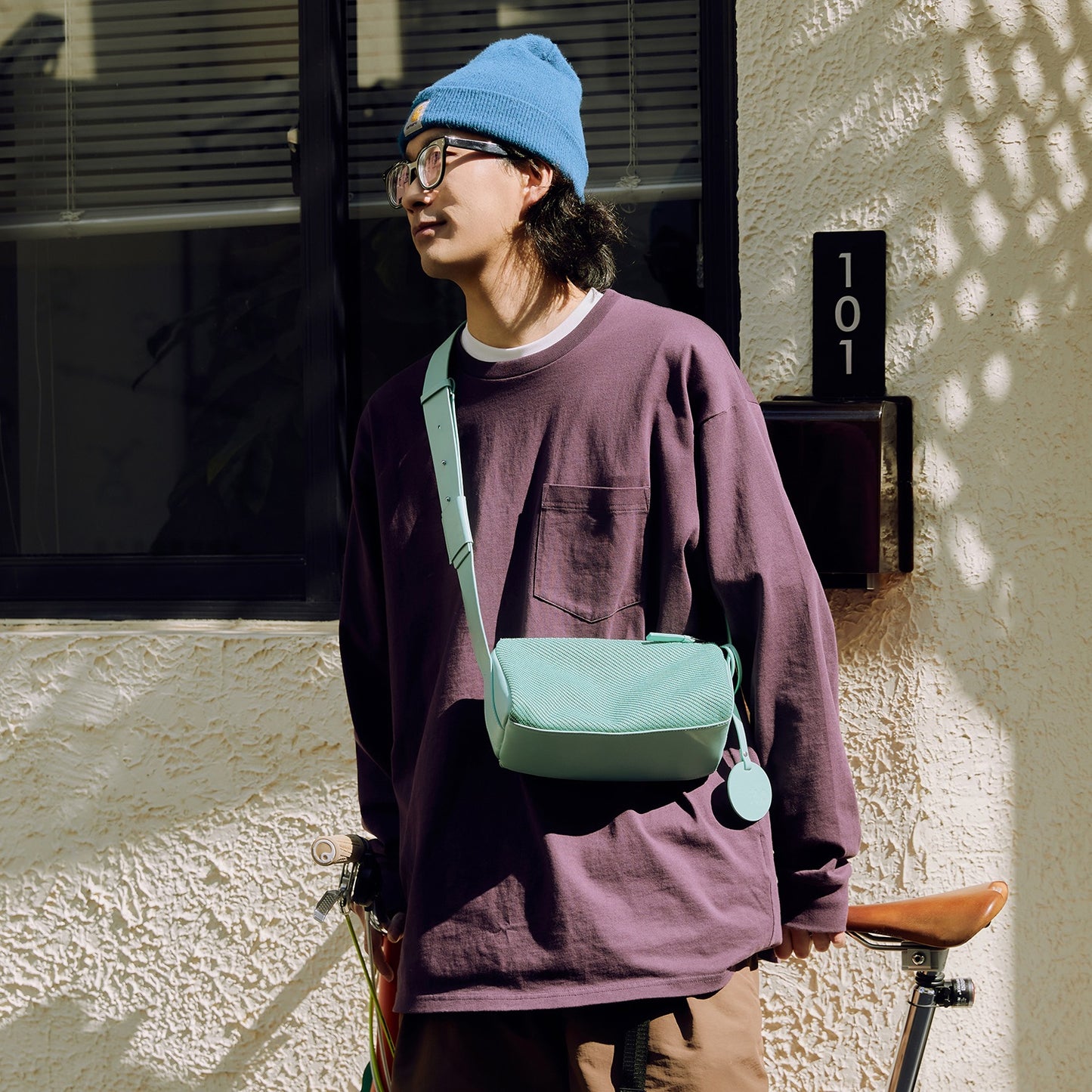 ITO | AMANITA CROSSBODY BAG 2 PLANKTON 斜背包 蜉蝣綠