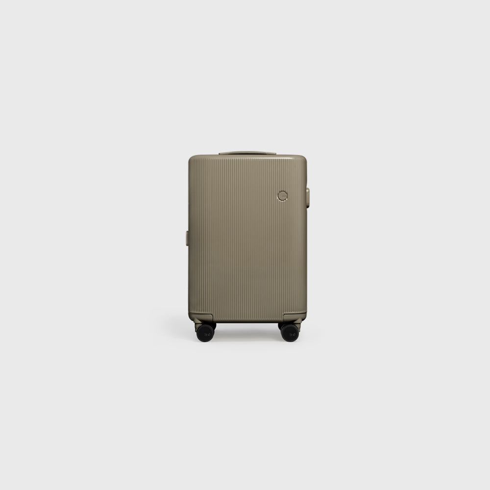 ITO | PISTACHIO STRIPED 2 PLAIN GREY 開心果行李箱 平原灰
