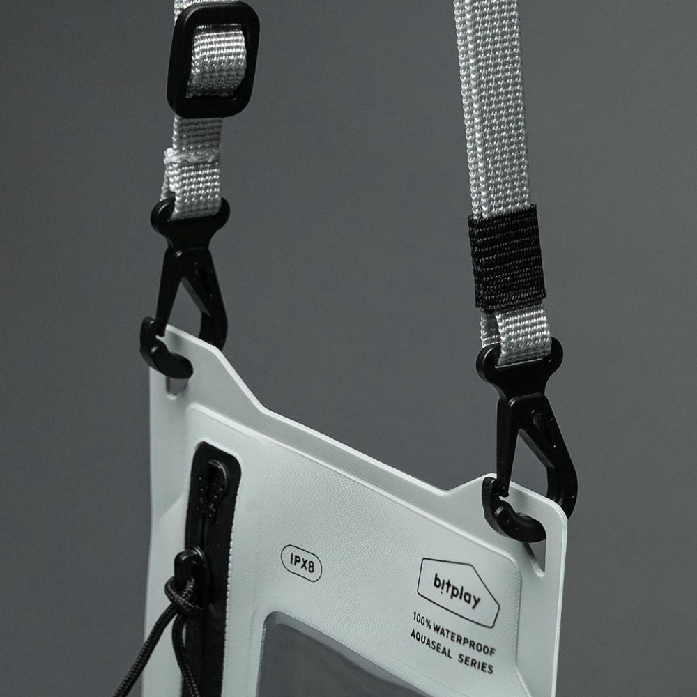 bitplay | AquaSeal LiteSleek全防水輕巧直式手機袋 暗夜黑