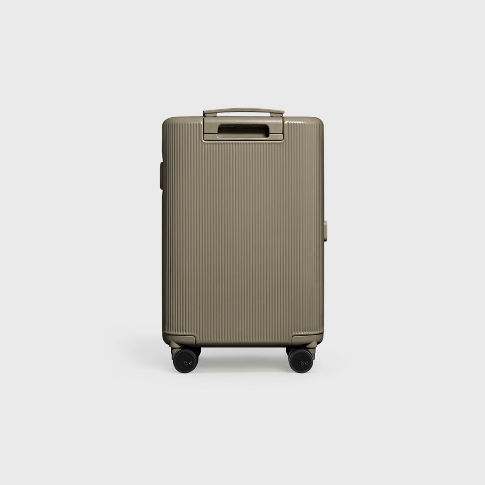 ITO | PISTACHIO STRIPED 2 PLAIN GREY 開心果行李箱 平原灰