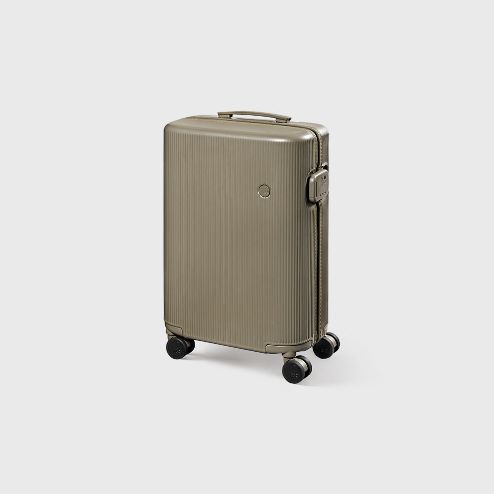 ITO | PISTACHIO STRIPED 2 PLAIN GREY 開心果行李箱 平原灰