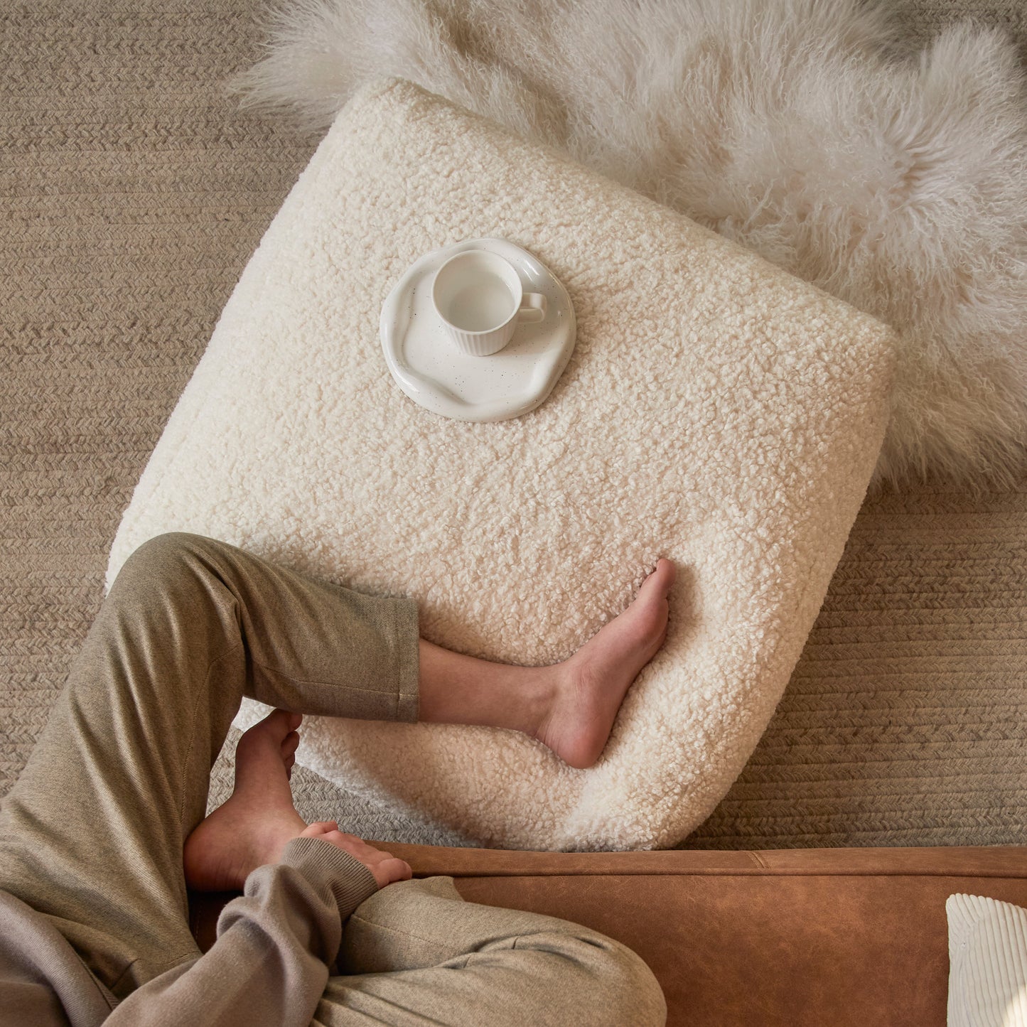 grado | Lamb Pouf 羊羔懶人沙發