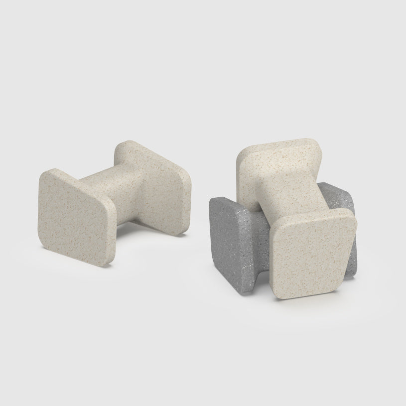 GYRO | MAP Stool (white) 消坡塊坐凳 白色