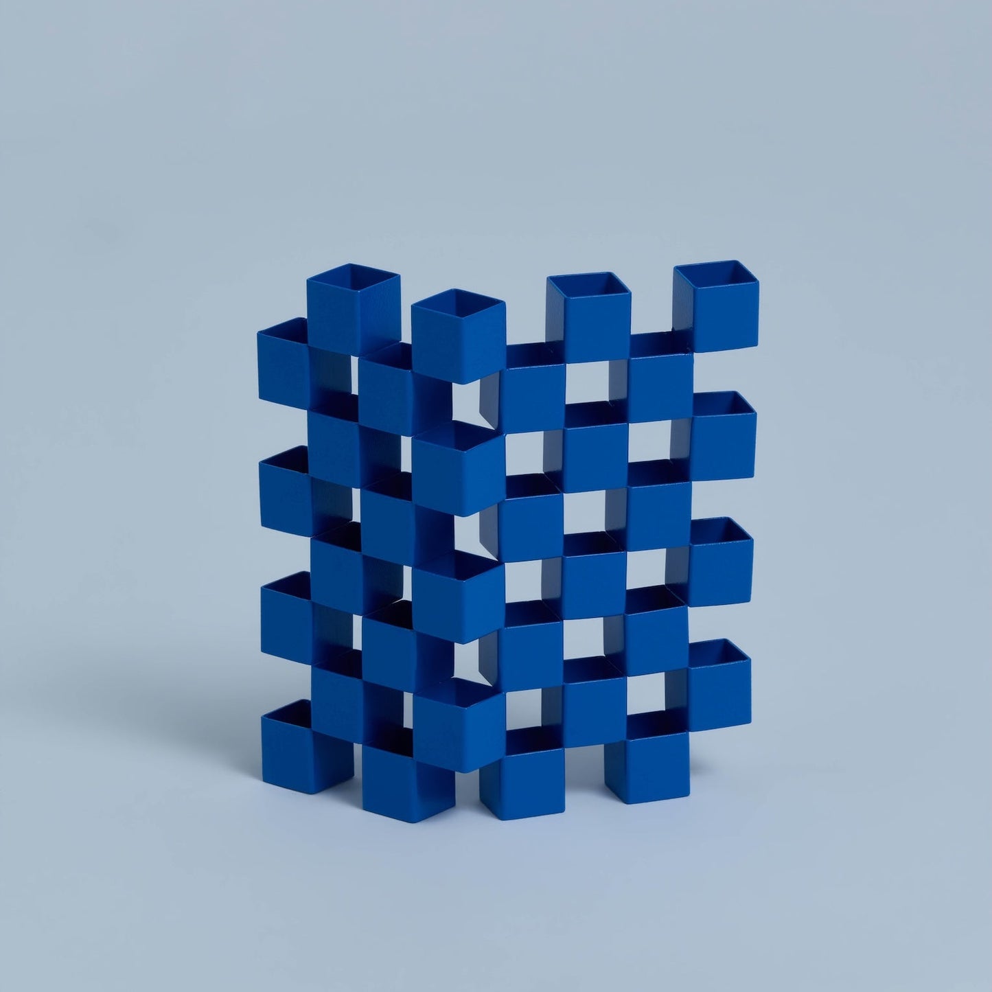 Kaiping Liu｜Sculptural Container Series - Cubes V (Blue)