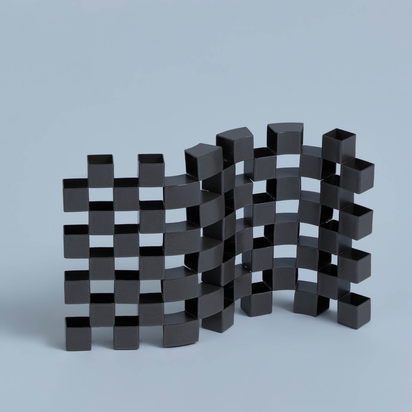 Kaiping Liu｜Sculptural Container Series - Cubes S (Brown)