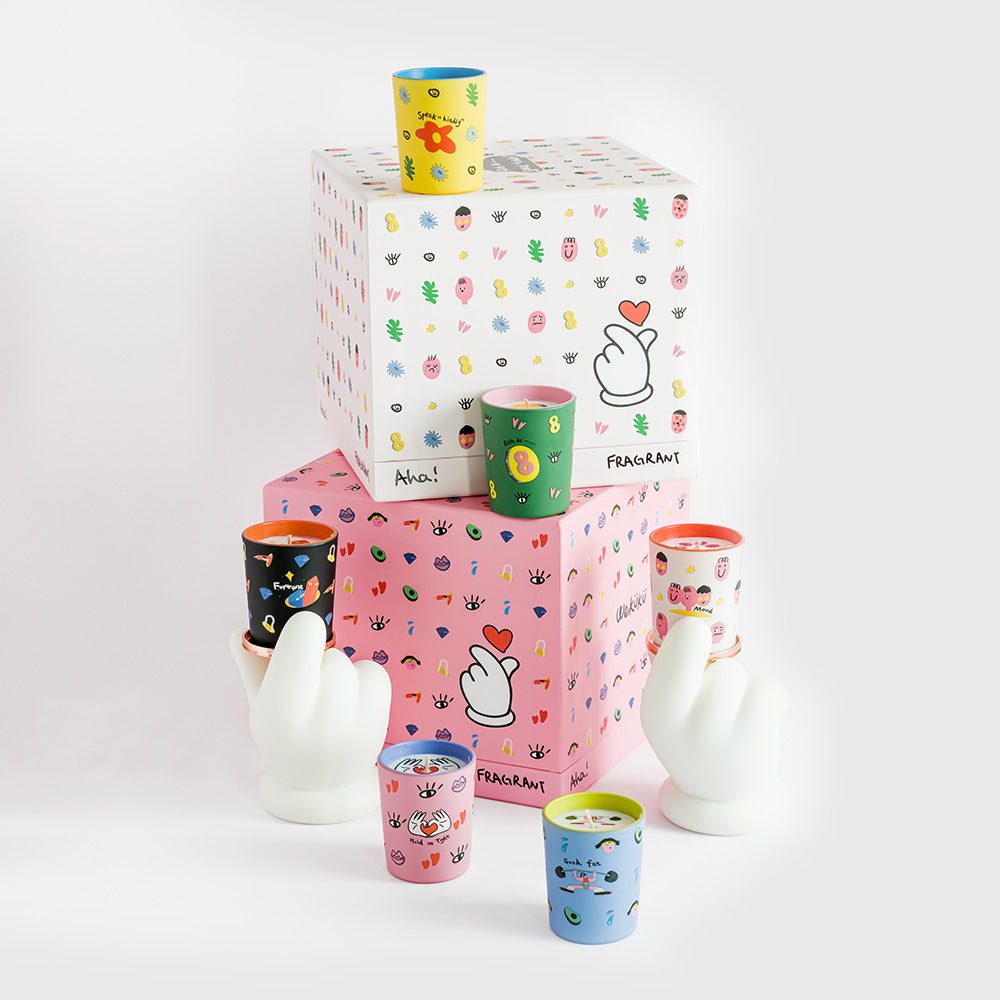 wekuku | Aha! 02 Gift Box 任你拿捏系列禮盒裝 香薰蠟燭