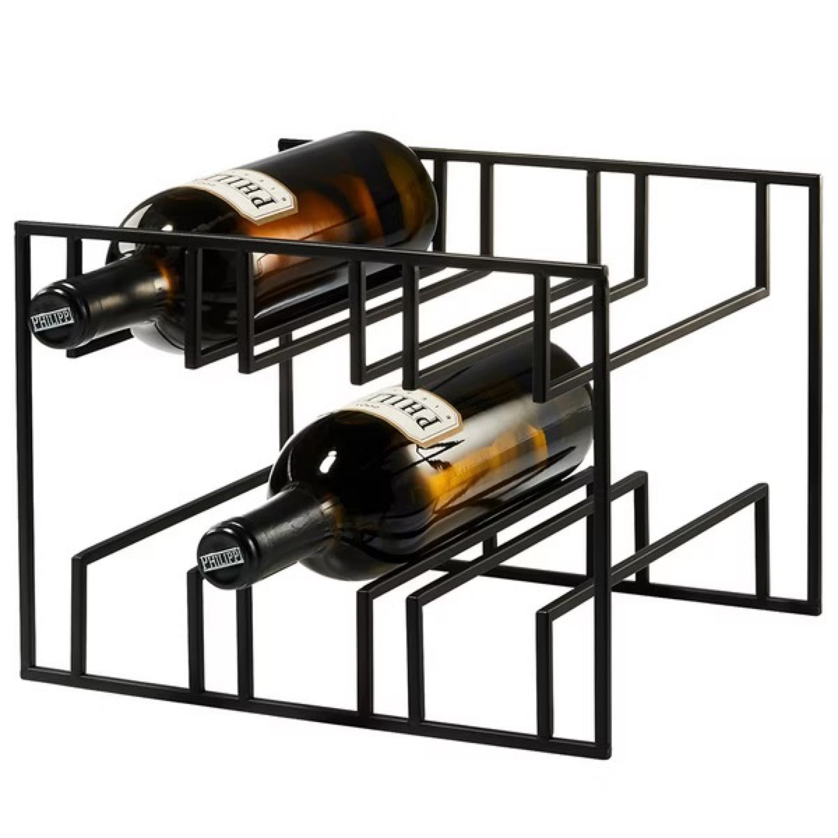 Philippi | Cubo 6格酒架 黑