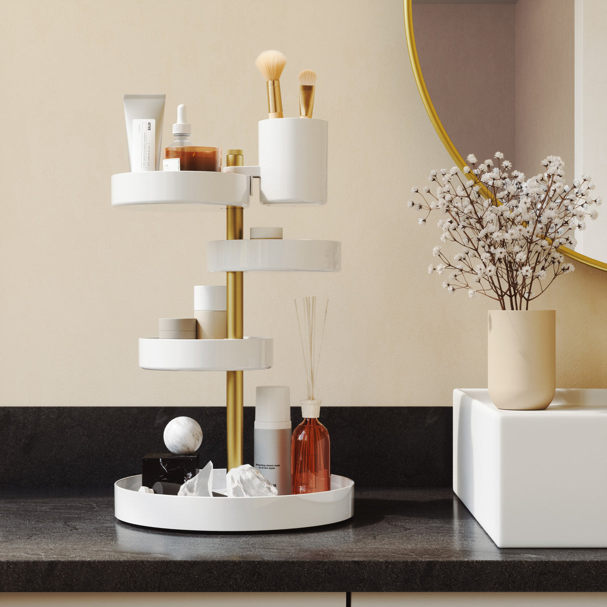 umbra | PIROUETTE ORGANIZER 化妝品收納盒