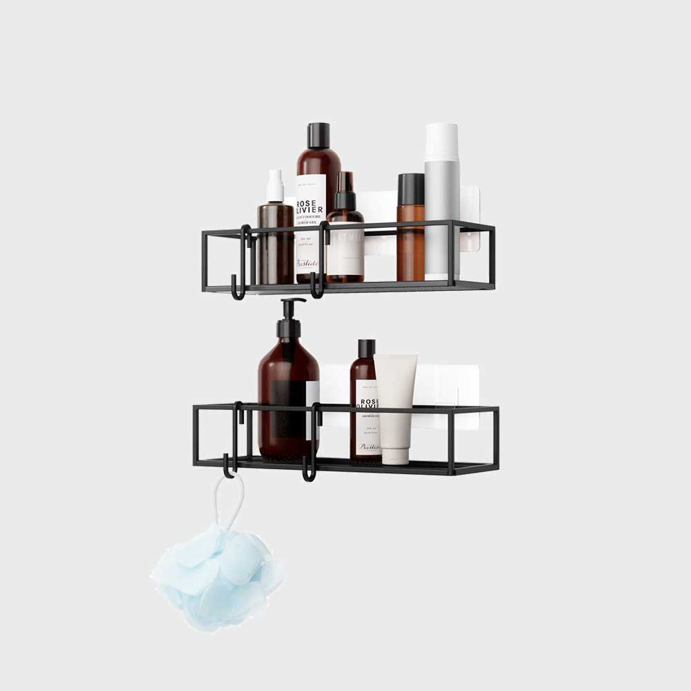 umbra | CUBIKO  ADHESIVE  BIN SET OF 2 淋浴收納架