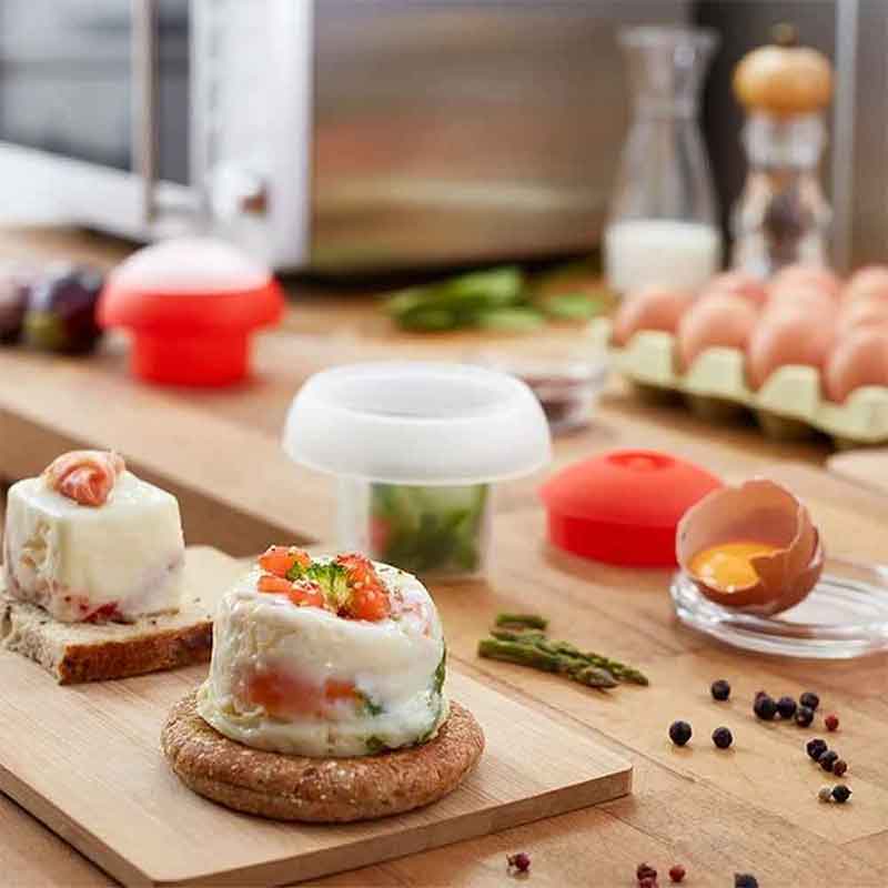 LEKUE | 圓形微波煮蛋器