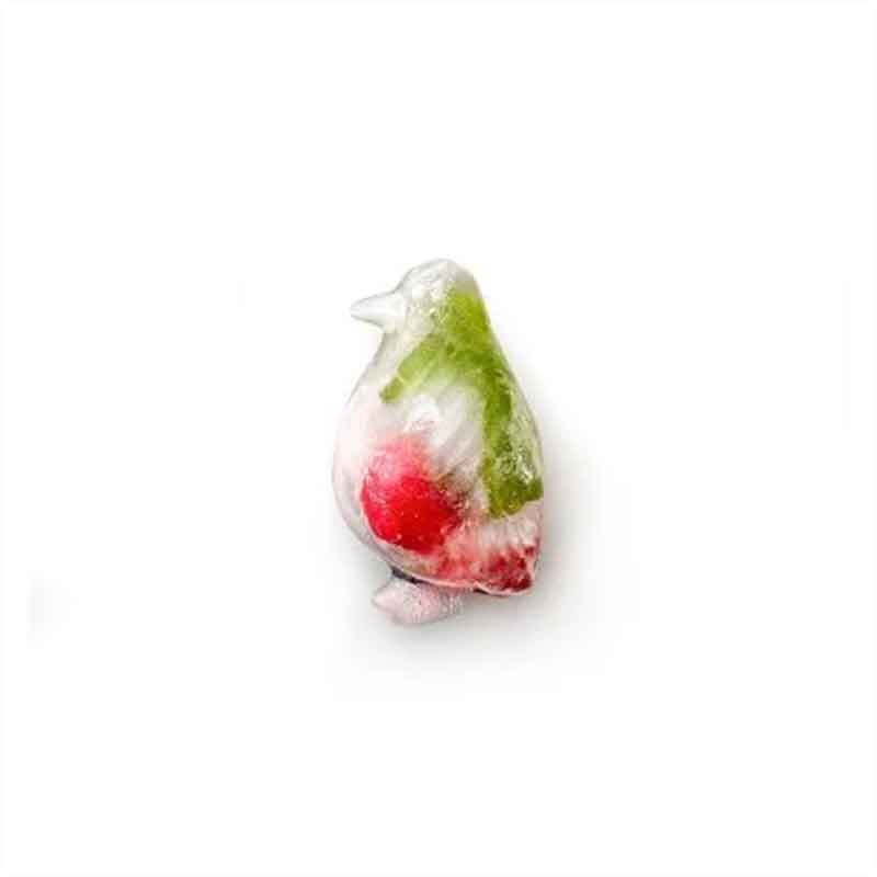LEKUE |  12格附蓋企鵝製冰盒 湖綠