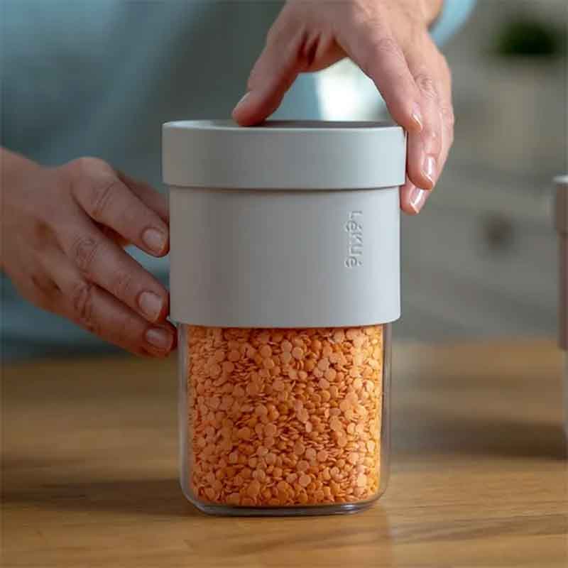 LEKUE | 雙容量密封收納罐(600ml)