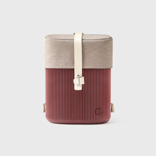 ITO |   PISTACHIO BACKPACK JUJUBE 開心果硬殼後背包 棗紅