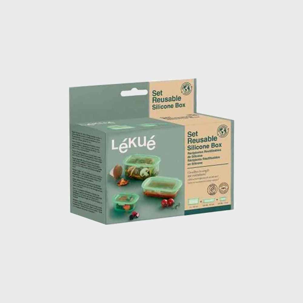 LEKUE | 白金矽膠保鮮盒(500ml)
