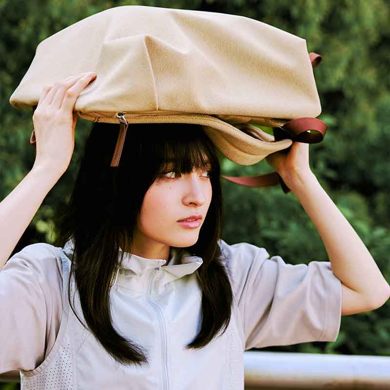 ITO |  TRUFFLE BACKPACK2 PADDY YELLOW 後背包 稻黃