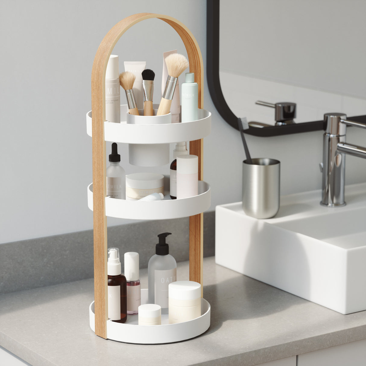 umbra | BELLWOOD COSMETIC ORGANIZER 三層收納盒