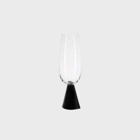 KONTEN | Black Slim Hoof Flute 黑蹄杯 高腳杯