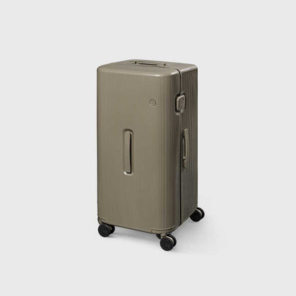 ITO |  PISTACHIO STRIPED 2 TRUNK  PLAIN GREY 開心果胖胖箱行李箱 平原灰