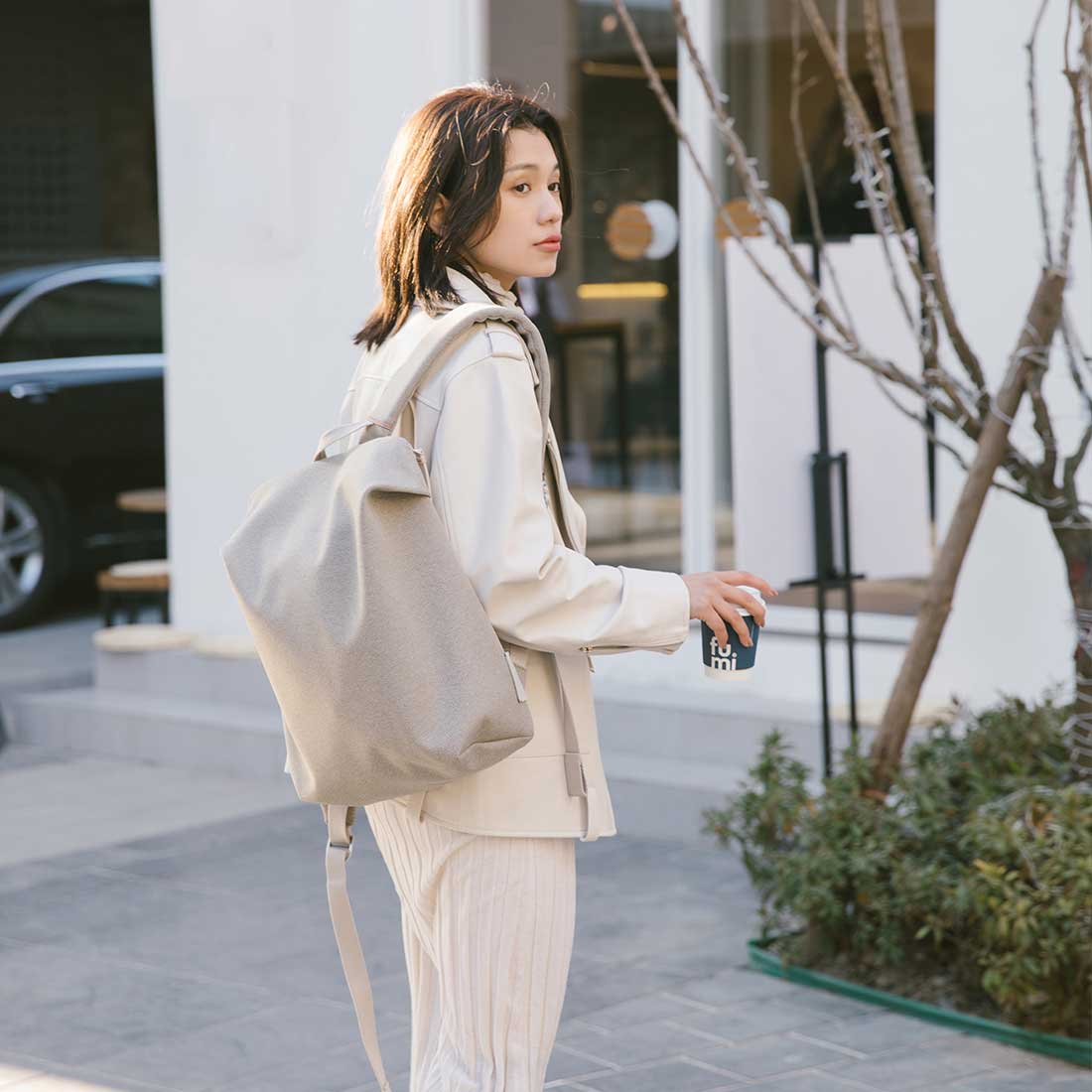 ITO |   TRUFFLE BACKPACK 後背包 松褐