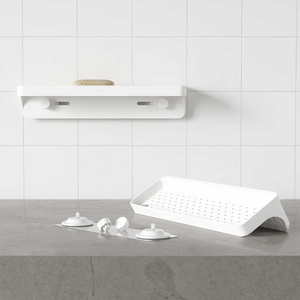 umbra | FLEX ADHESIVE SHELF 菲樂黏鉤免釘置物架