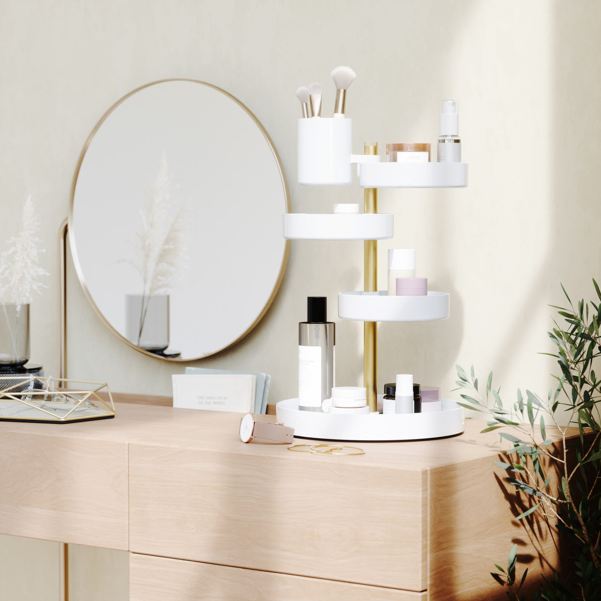 umbra | PIROUETTE ORGANIZER 化妝品收納盒