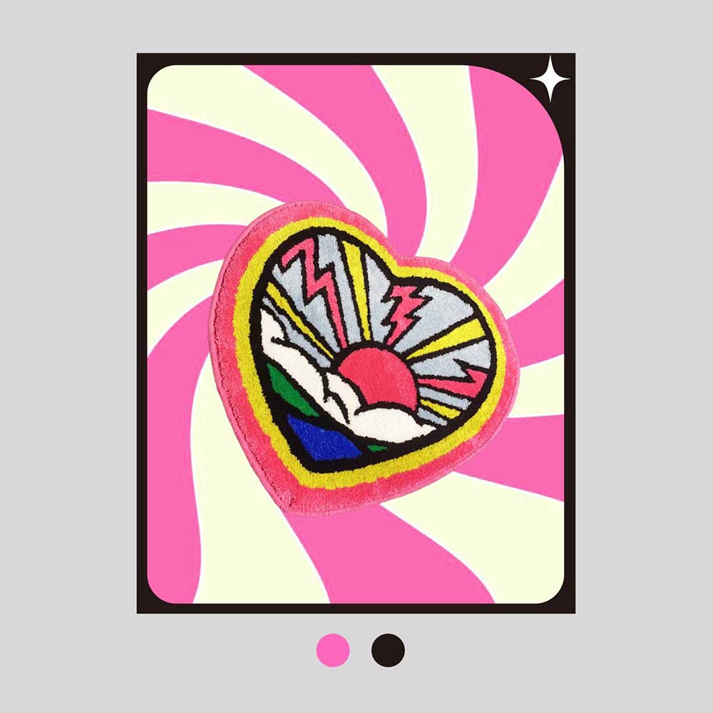 UGLY BEAUTY | Heart Rug 愛心地毯