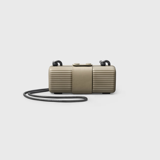 ITO |   PISTACHIO GLASSESCASE PLAIN GREY 開心果眼鏡盒 平原灰