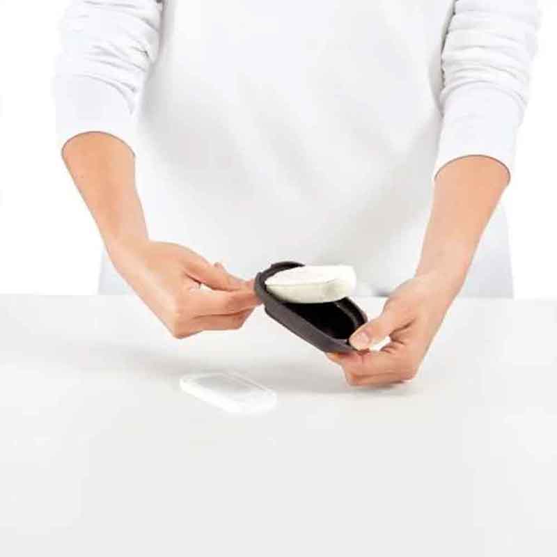 LEKUE | 摺疊矽膠杯+好堆疊矽膠冰棒模4入(棕)