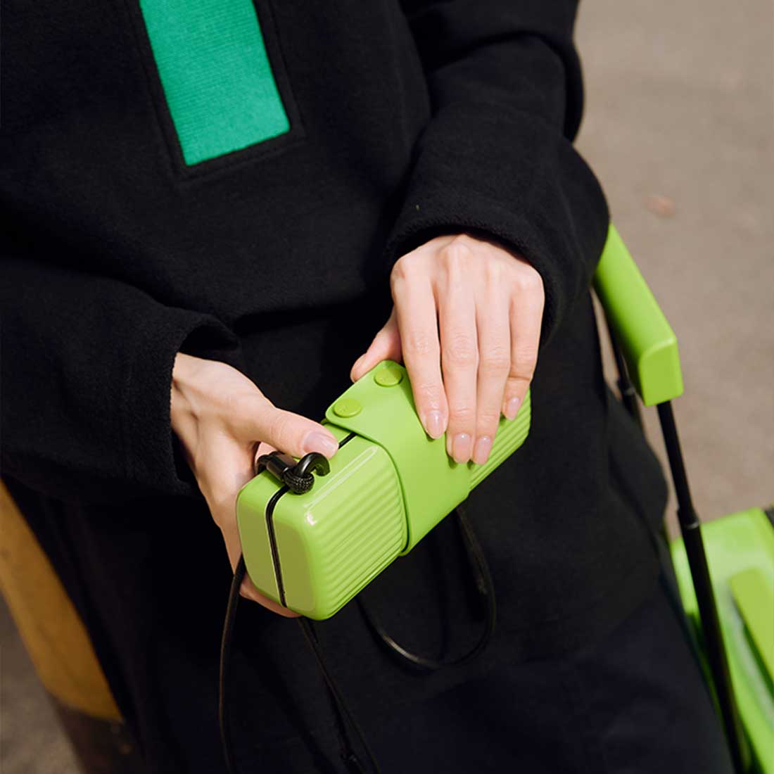 ITO |   PISTACHIO GLASSESCASE ECTOTHERM GREEN 開心果眼鏡盒 冷血綠
