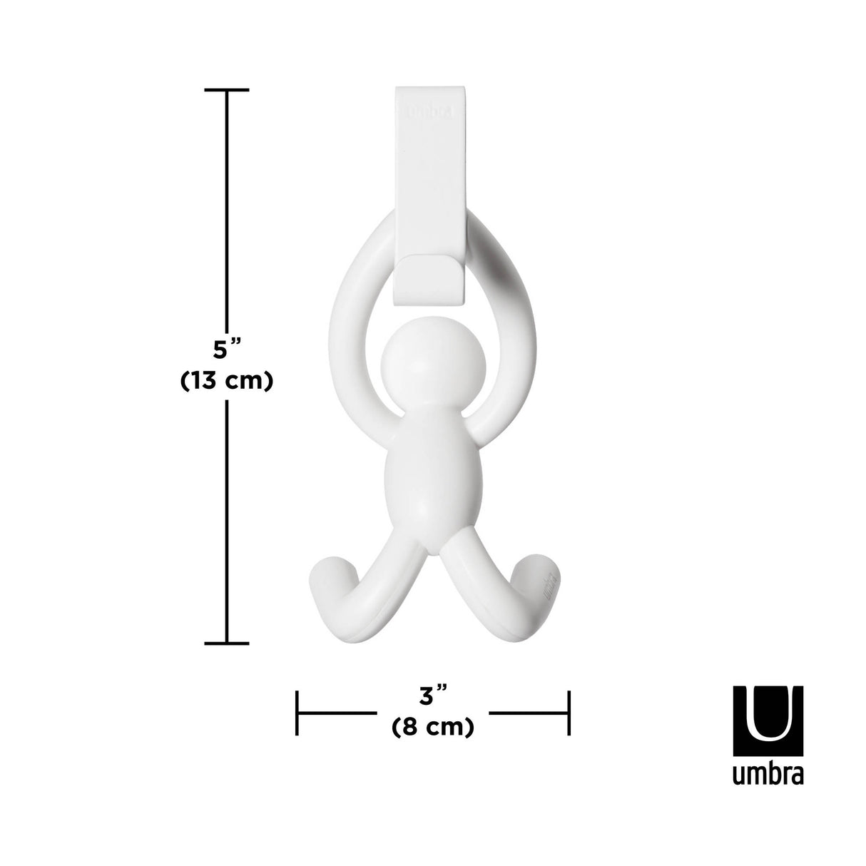 umbra | Buddy Over The Cabinet Hooks 夥伴櫥櫃單掛鉤