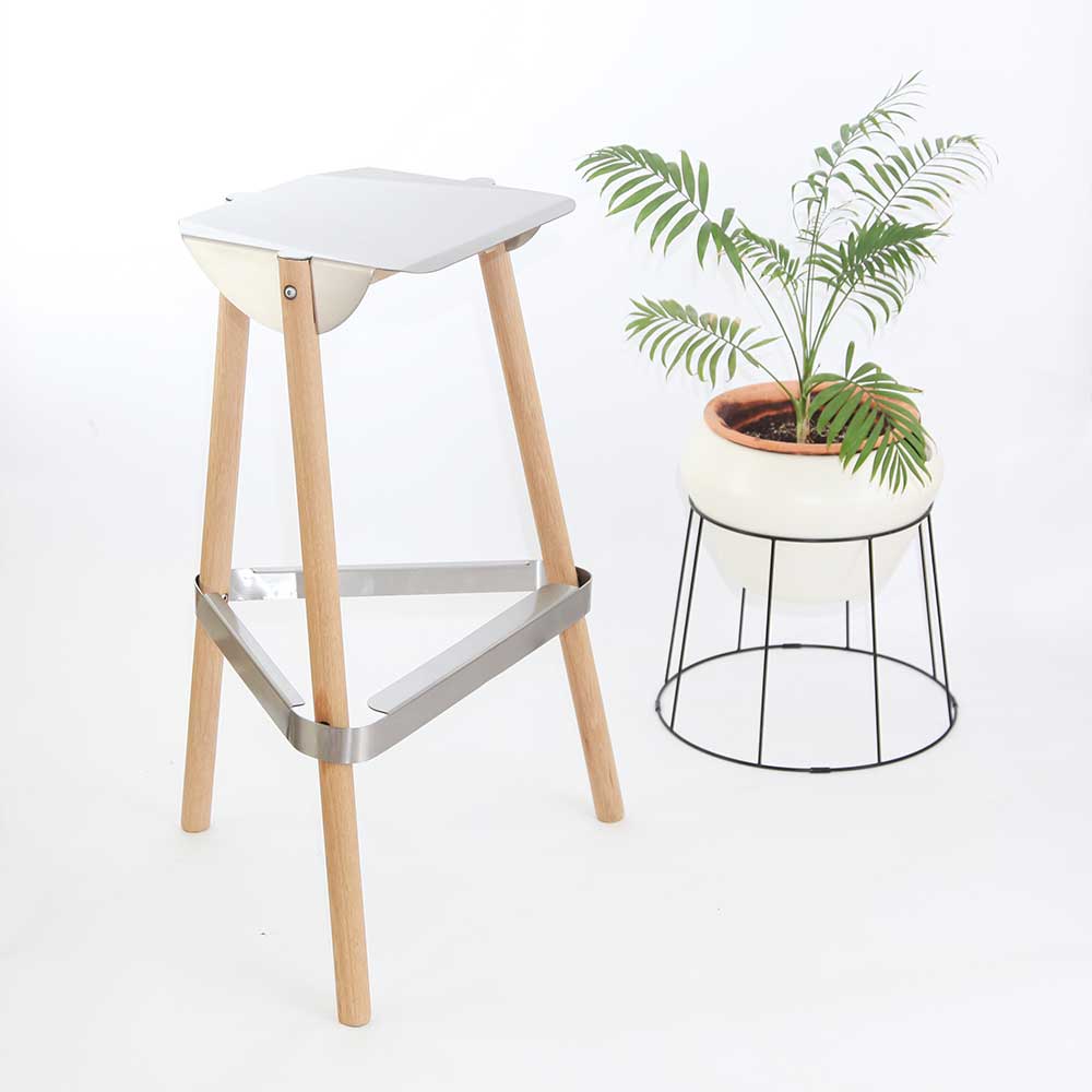 Hyfen | Note Bar Stool 折疊高腳椅