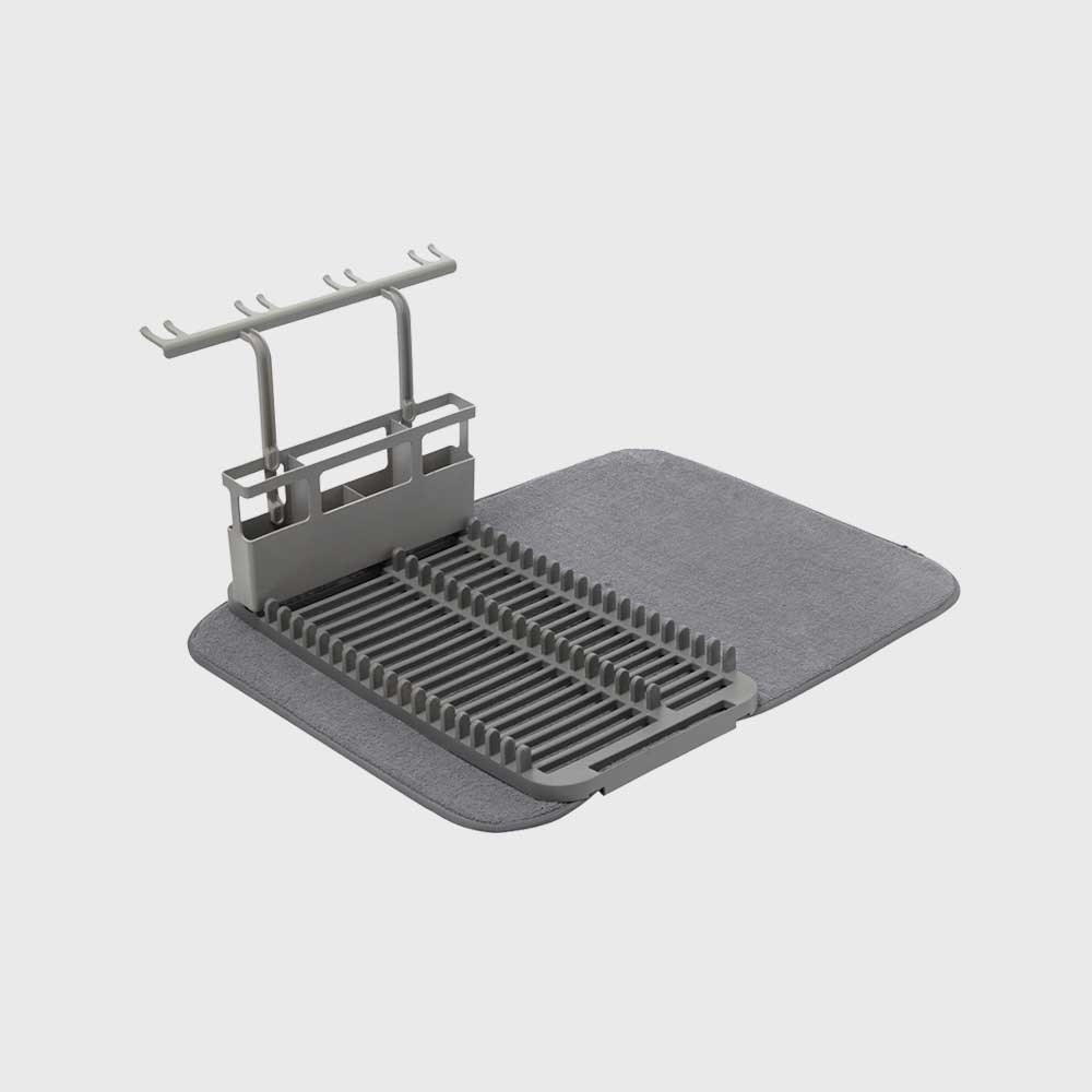 umbra | UDRY DISHRACK W/ DRY MAT CHARCOAL 瀝水架