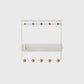 umbra | ESTIQUE SHELF WITH HOOKS 掛鉤