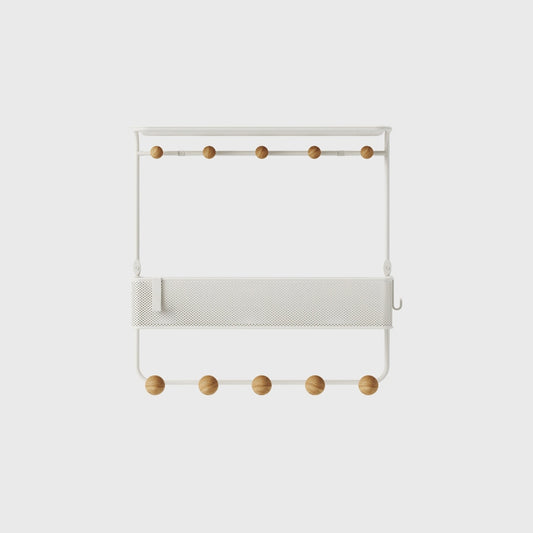 umbra | ESTIQUE SHELF WITH HOOKS 掛鉤
