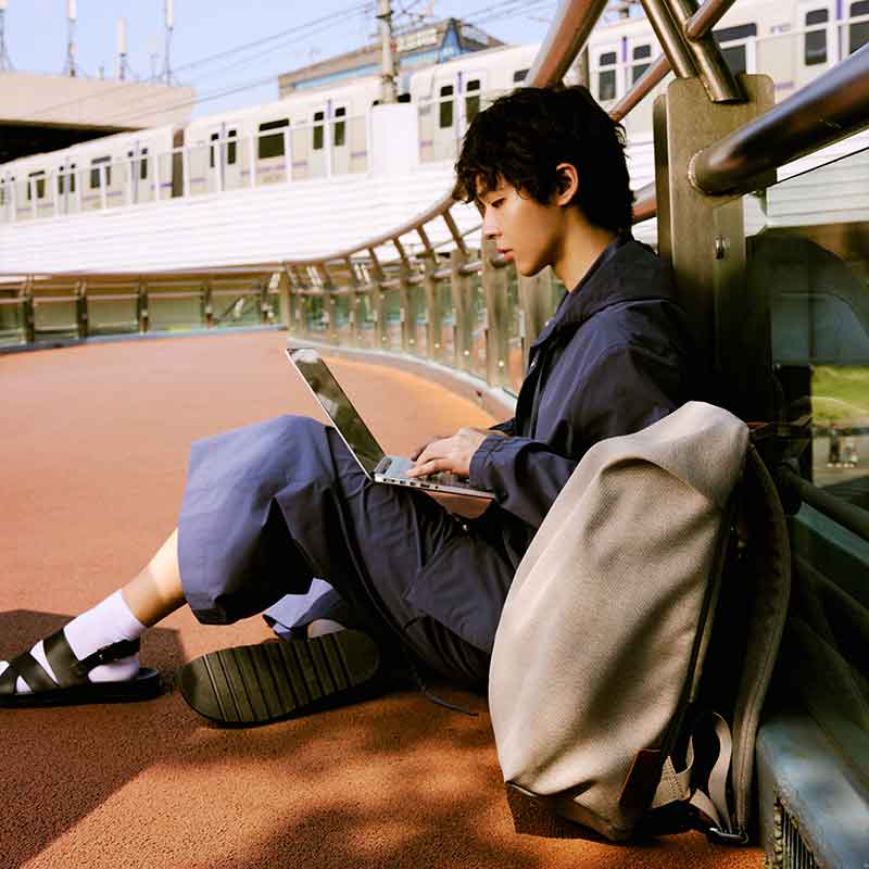 ITO | TRUFFLE BACKPACK2 PINE BROWN 後背包 松褐