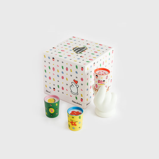 wekuku | Aha! 01 Gift Box 輕鬆拿捏系列禮盒裝 香薰蠟燭