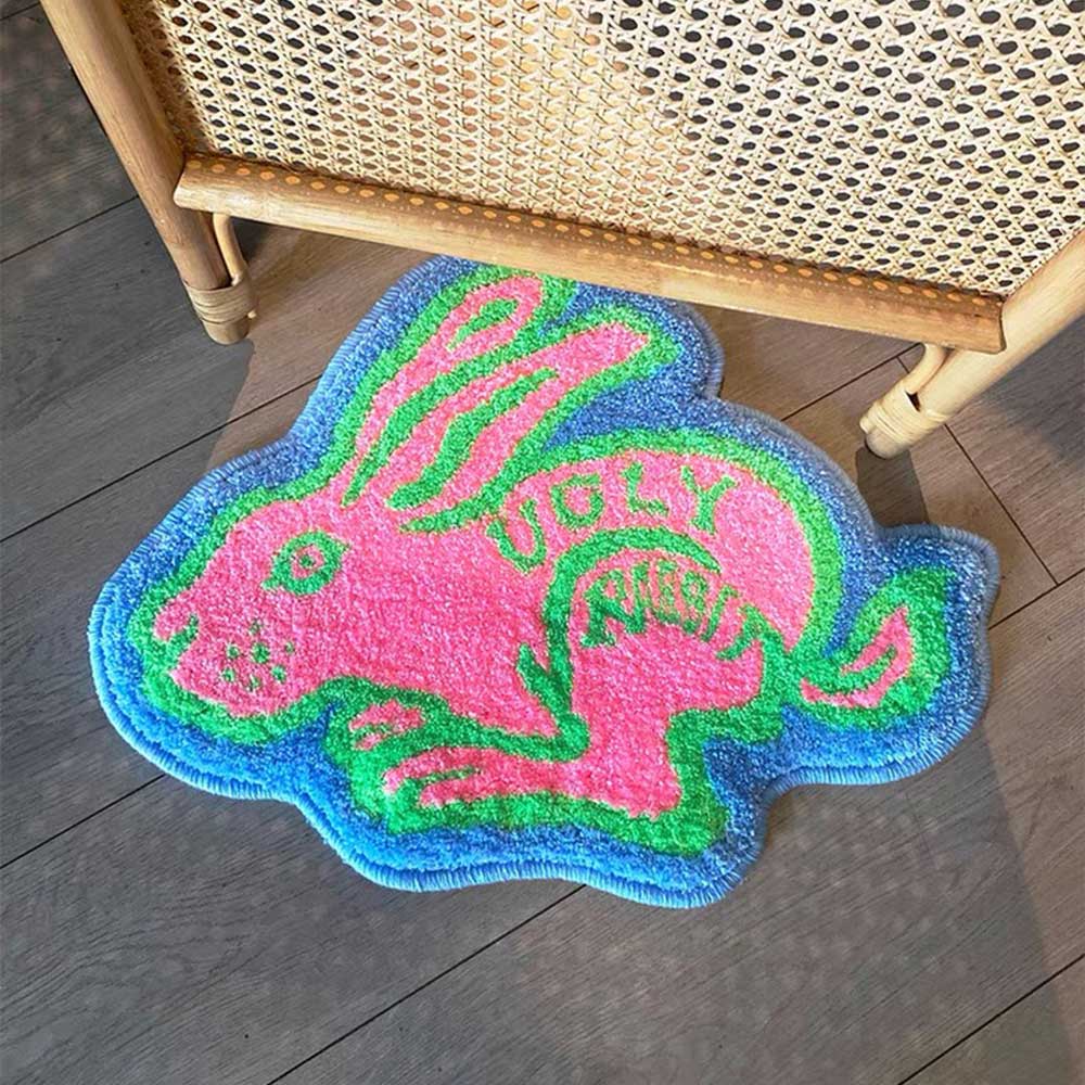 UGLY BEAUTY | Rabbit Rug 兔子地毯
